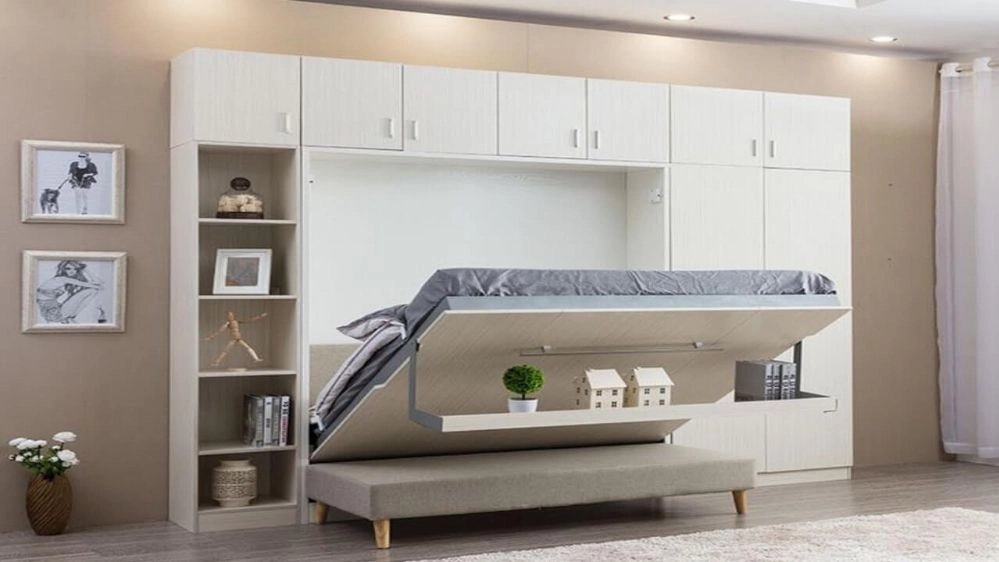 Constructing a single folding bed in Karaj Constructing a single folding bed in Karaj